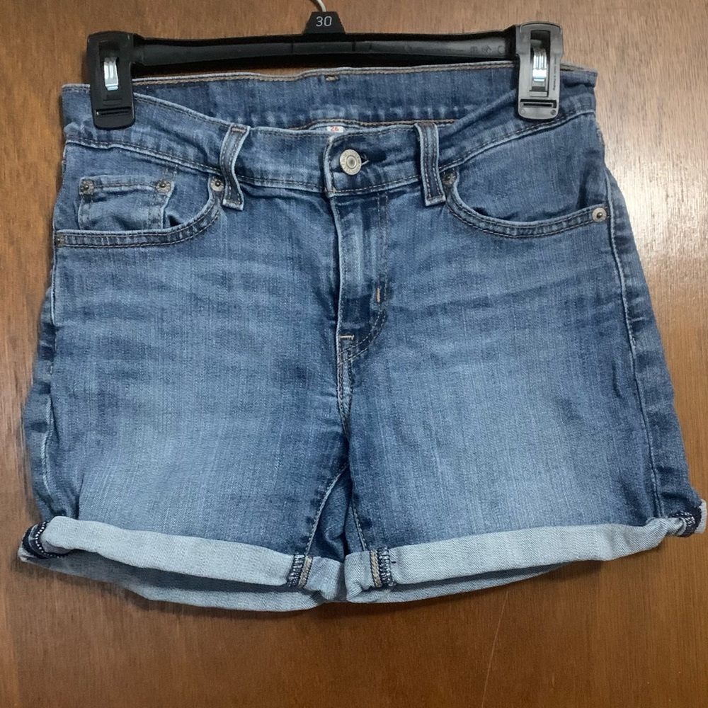 Levi's Classic Blue Jean Shorts